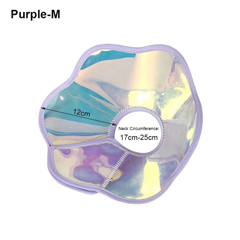 Waterproof Cat Collar Colorful Laser Cat Anti-scratching Collar Cat Neck Ring  Behavior Control