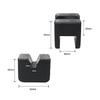 Car Jack Rubber Pad Car Slotted Lift Jack Stand Rubber Pads Universal Repair Tools Frame Protector Adapter Jacking Tools 1/2Pcs