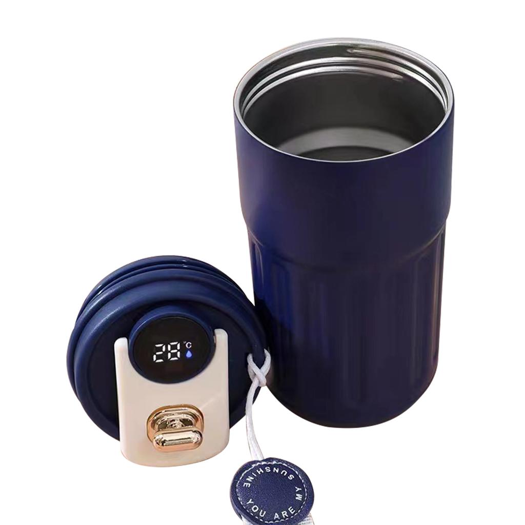 Personalized Digital Display Thermal Mugs Reusable Heat-Resistant Bottle For Camping Picnic
