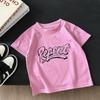 Summer Children T-shirt Cotton Short Sleeve Tee Cute Cartoon Print Crew Neck Soft Tops For Baby Toddler Boys Girls Kids Wear