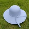 Female Hat French Retro Bowler Hat Women Wide-brimmed Wavy Fedora Hat Autumn and Winter Bow Hat Hat Adult Children Hat