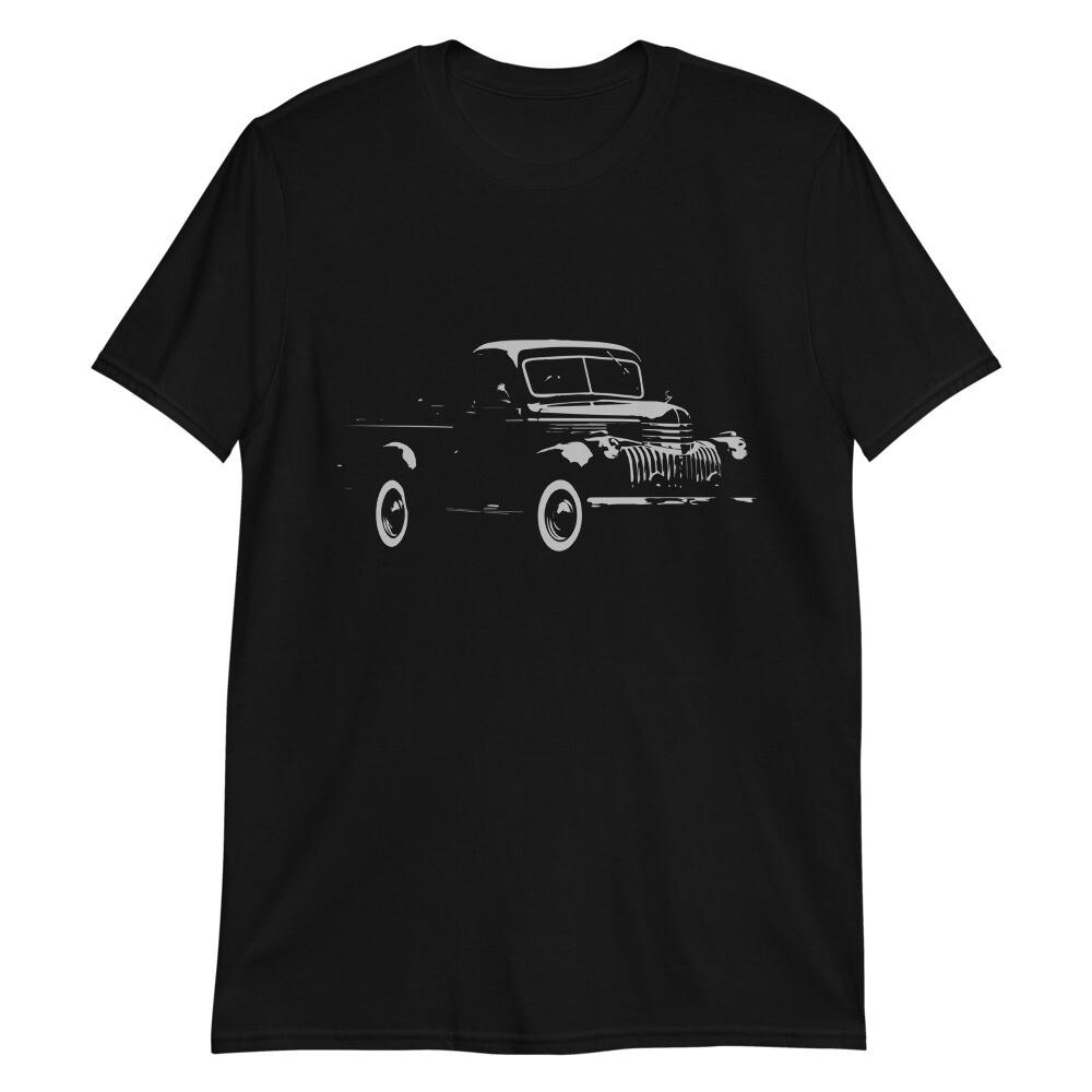 1946 Chevy 3100 Antique Pickup Truck Art Short-Sleeve Unisex T-Shirt XXXXL