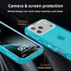 Simple Solid Color Heavy Duty Military Grade Anti-Drop Armor 3IN1 for IPhone 17Air 16E 16 15 14 PLUS 13 12 11 17 Pro Max Otther with Box Clear Case