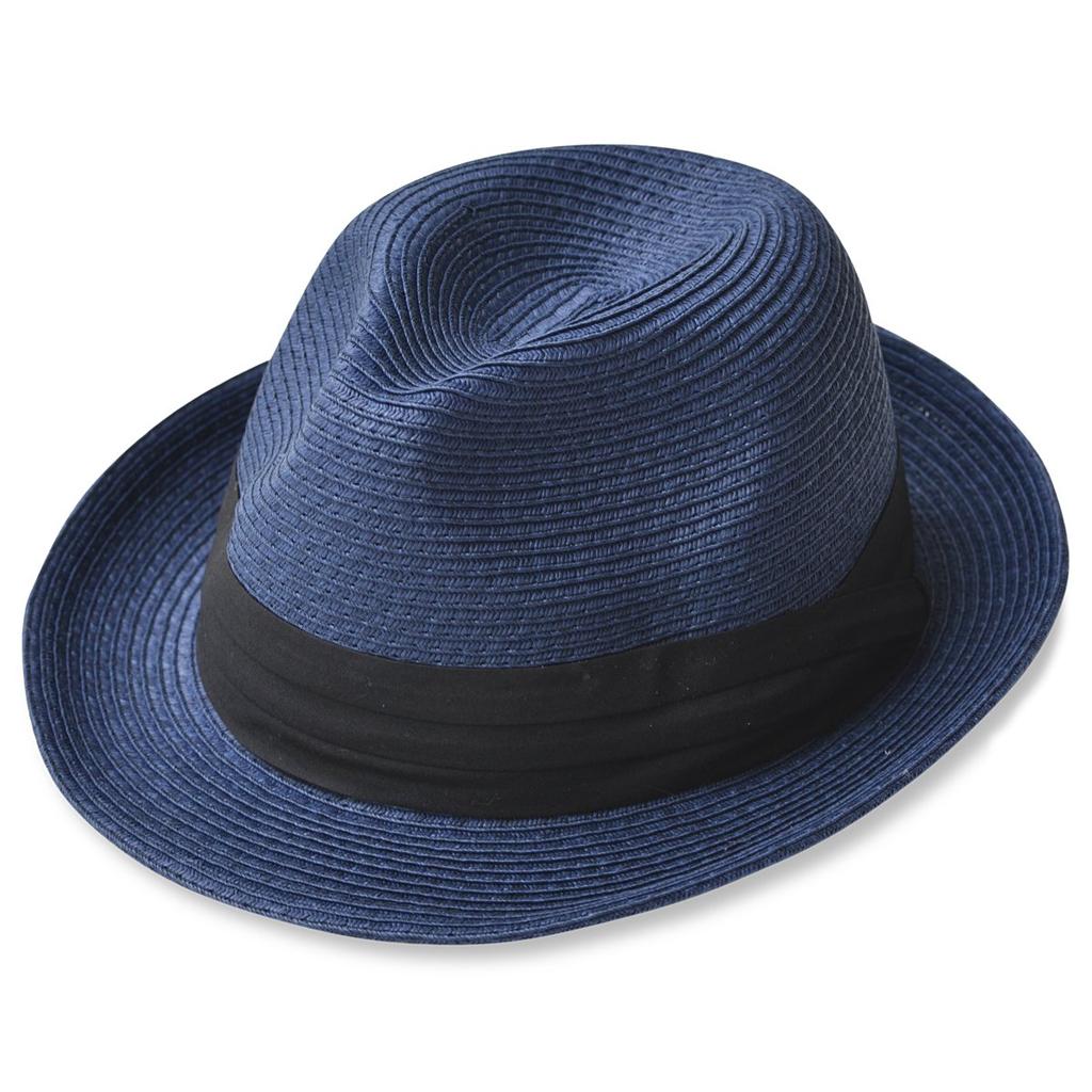 Edge City Foldable Men's Straw Hat, Large Size, Small, 56cm (Product Code: 000319-0016-56)