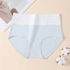 Ladies Spring and Autumn Pure Cotton Long Crotch 10A Antibacterial Crotch High Waist Belly Lift Hip Briefs