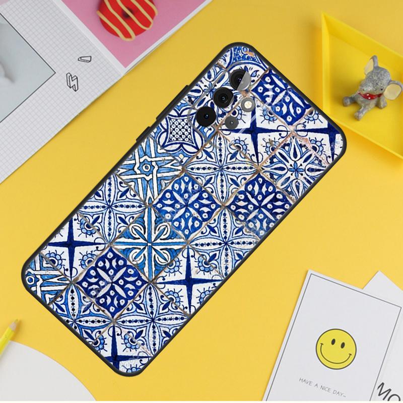 Moroccan Pattern Case For Samsung Galaxy A36 A16 A56 A06 A54 A34 A14 A13 A53 A12 A22 A32 A52 A35 A17 A15 A55