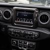 7" GPS Navigation Panel Decor Cover Trim For 2018+ Jeep Wrangler JL Carbon Fiber