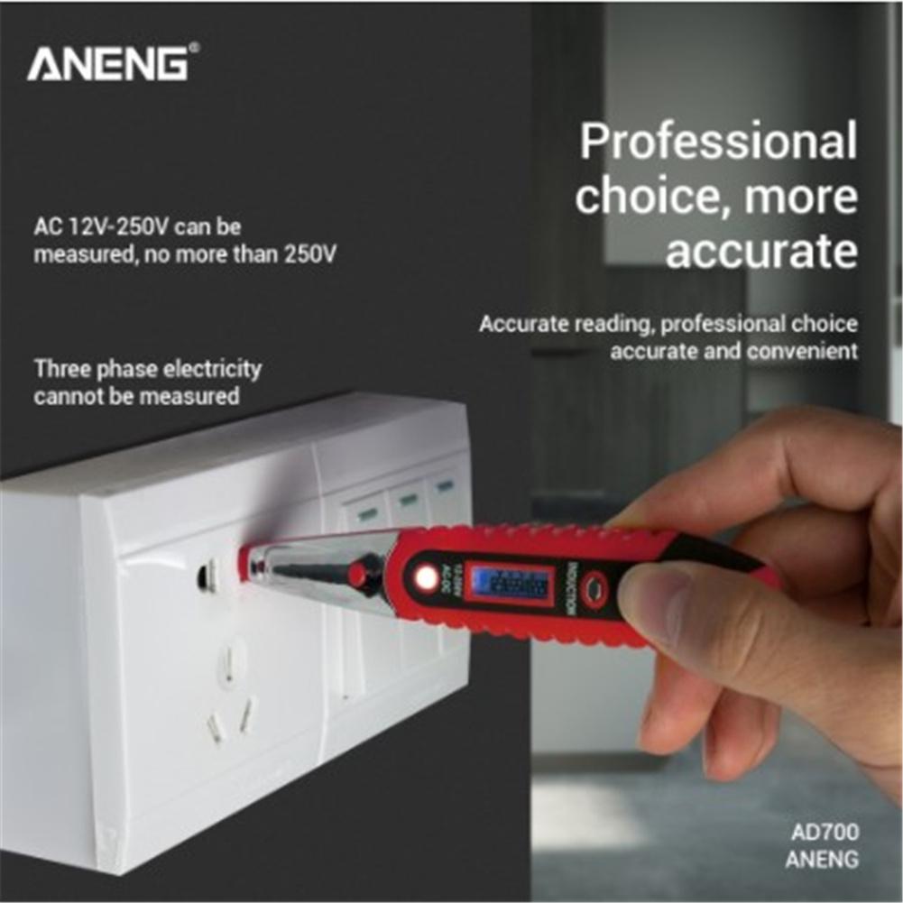 Electrician  Electric  Tester VD700 Digital Display With Led Lighting Multi-function Safety Induction Tool