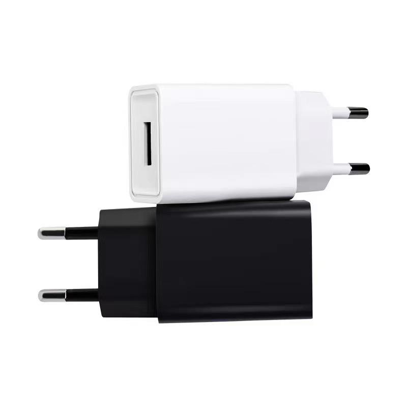 Universal Fast Charging USB Adapter - Android Charger Head 5V1, EU/US