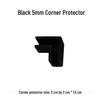 Fish Tank 90° Corner Protector: Anti-Collision High Shoulder Clip for Glass Grooves