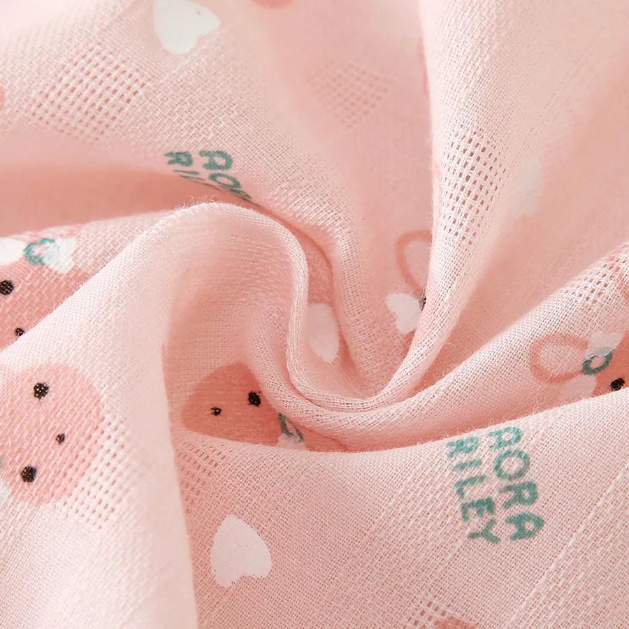 Summer Dress for Girls Baby Collar Floral Skirt Summer Dress for Kids