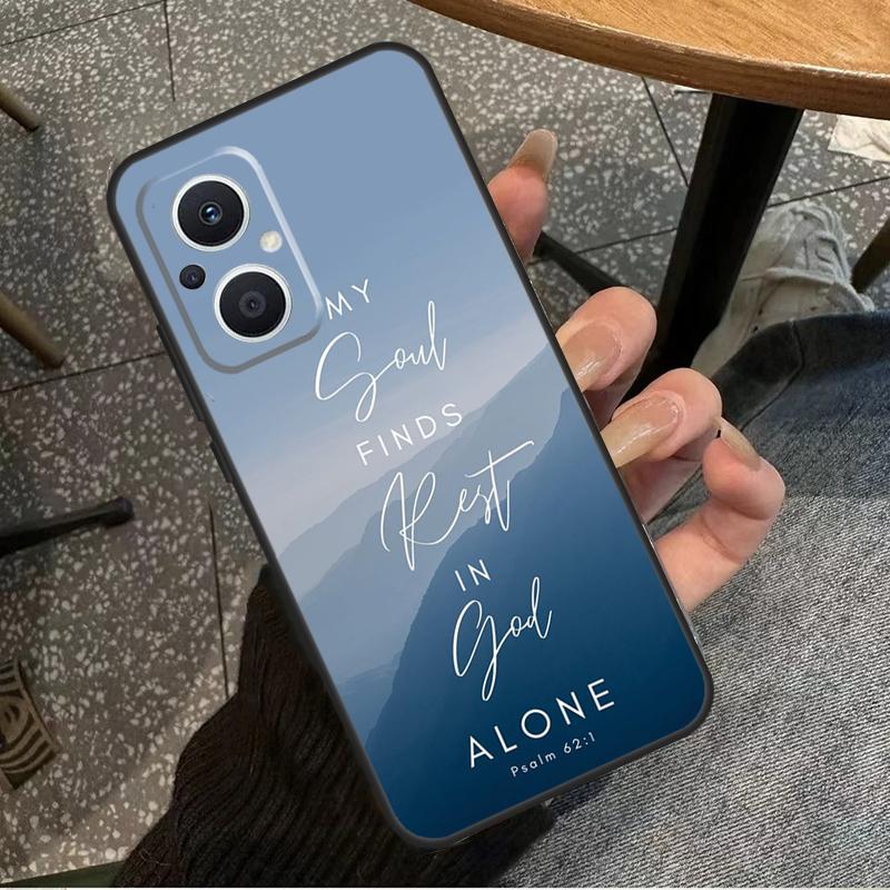 Christian Psalms For OPPO Reno 14F 13F 12F 11F 10 11 12 13 14 Pro 7 8 Lite 8T OPPO Find X5 X6 X8 X9 Pro Case