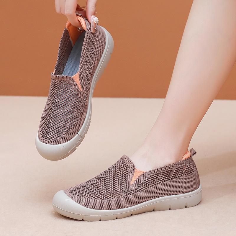 Modne Nowe Letnie Modne Miękka Podeszwa Wygodne Buty do Chodzenia Damskie Buty Modne Pasujące do Wszystkiego Antypoślizgowe Codzienne Duże Rozmiary Damskie Buty