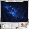 1pc Tapestry Deep Blue Nebula and Countless Stars Intertwined in a Cosmic Night Sky