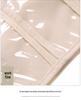 Wall-Mounted Transparent Hanging Jewelry Organizer with Large Capacity, Double-Sided Dustproof Storage Bag