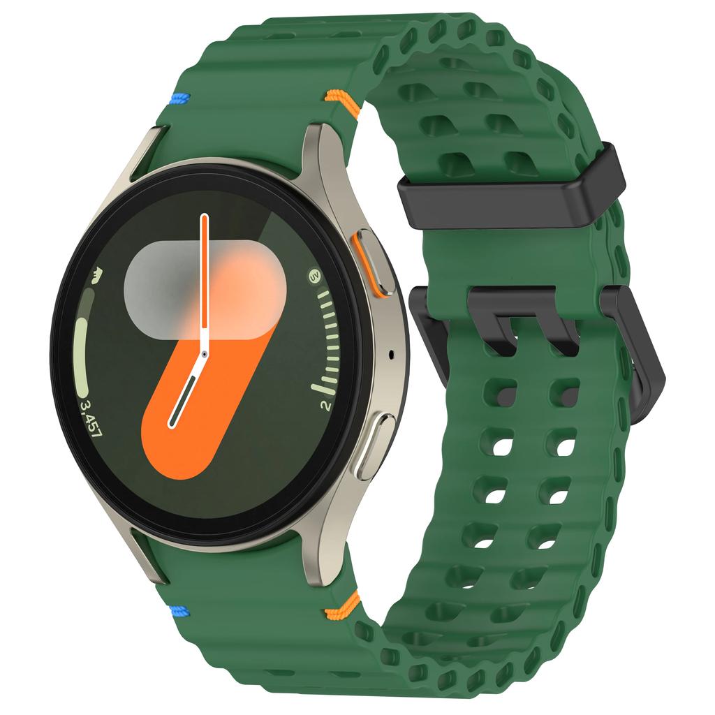 Band for Samsung Galaxy Watch 7/6/5 Pro/4 classic 40mm 44mm Sport Silicone No Gaps wrist correa Bracelet Galaxy Watch 7 straps