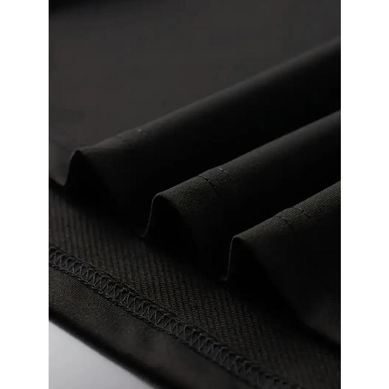 European sizes Men'S Plus-Size T-shirt, Durable and Soft, Humorous "Legalize Common Sense" Print, Machine Washable, Plus Size