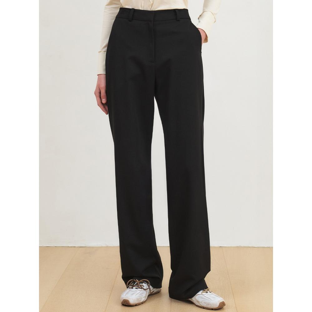 

Citybreeze Wrinkle Free Basic Straight Slacks Black BLACK/S