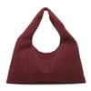 Cross-border woven bags for women's autumn and winter new matte woven bags, shoulder underarm bags, large-capacity tote bags, factory wholesale