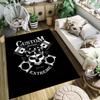 Skull Wings Engine Power carpet Suitable for all seasons printing Protective pad Office chair cushion Fashion