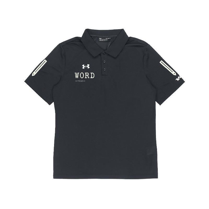 

Under Armour Настраиваемая Однотонная Повседневная Спортивная Рубашка Поло Унисекс Рубашки Поло Черный 21500537-001(TEAM702-A8) M