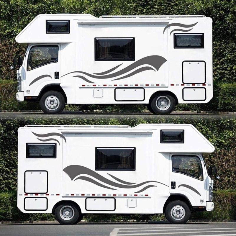 Eye Catching Car Weatherproof Decorative Stickers for Motorhomes Enthusiasts Seeking Unique Designs & Easy Application