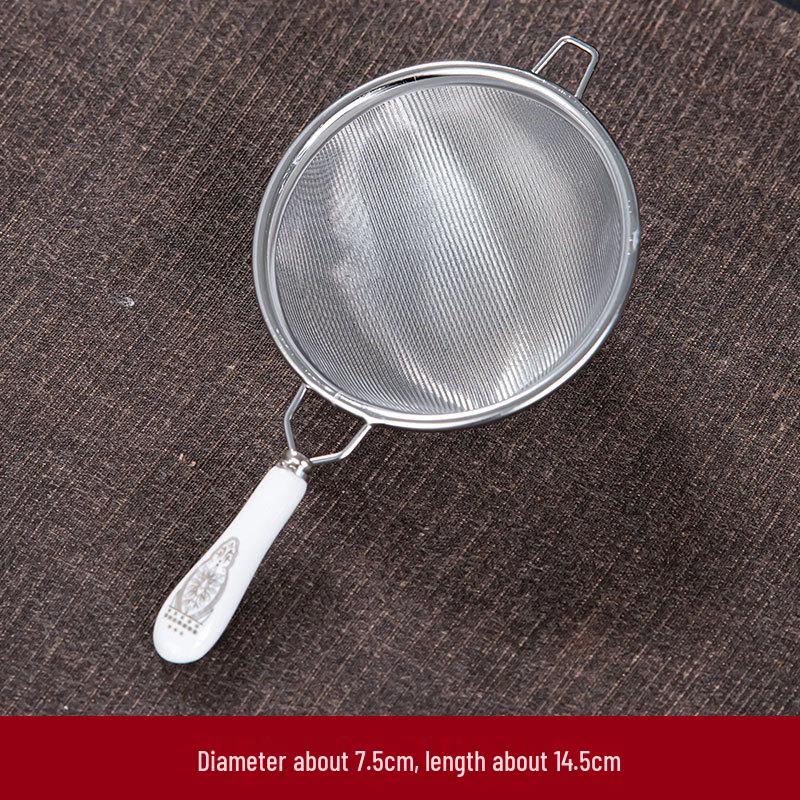 Stainless Steel Tea Infuser & Strainer Mesh Funnel Separator