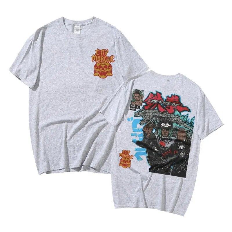 Premium Rapper City Morgue Zillakami Graphic Print Tshirt Male Vintage T-shirts High Quality Unisex Women Oversized Hip Hop T Shirt