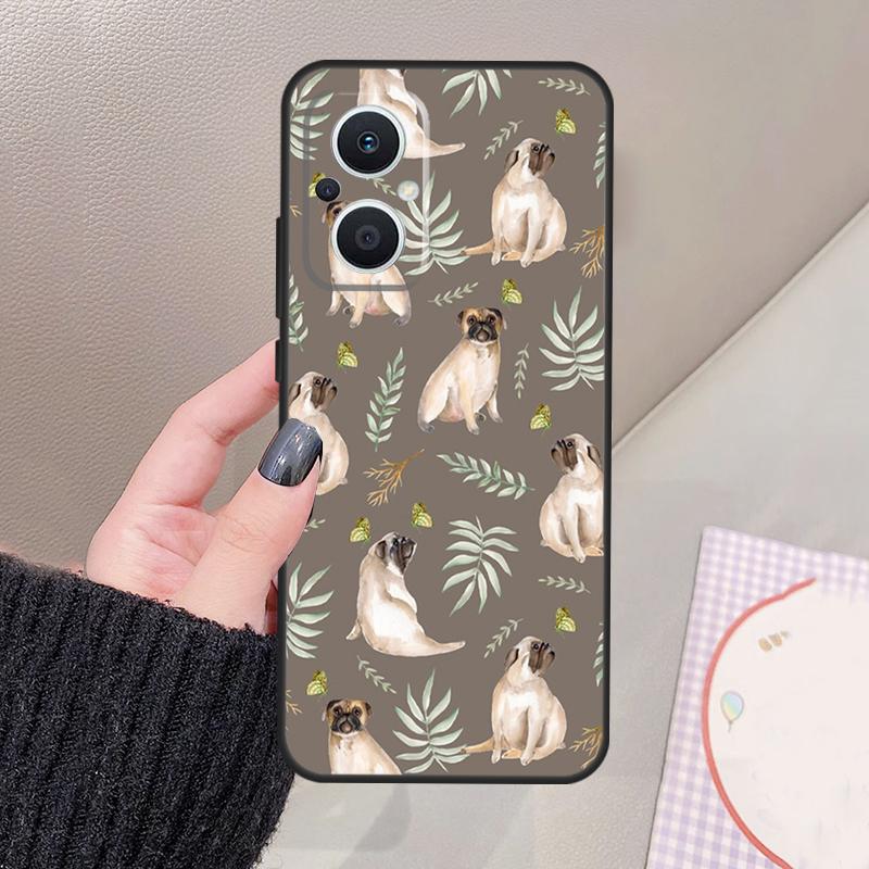 Tigers Leopards Tropical Leaves Funda For OPPO Reno 11 12 13 14 Pro 11F 12F 13F 14F 7 8 Lite OPPO Find X9 X6 X5 X8 Pro Case