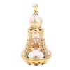 Vintage Perfume Bottle Reusable Zinc Alloy Middle Eastern   Hollow Out Sealed Liquid Bottle