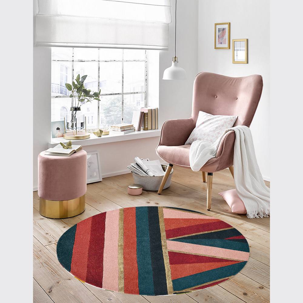 

Mosimoso Home H1079 Ковер с точечной подошвой и цифровой печатью 100x100 cm