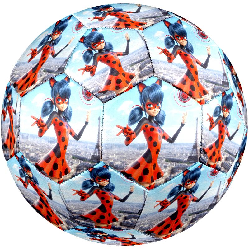 1pc Ladybug Pattern Standard Size 5 Soccer Ball, Gentle on the Feet, Designed Specifically for Matches and Training Football
