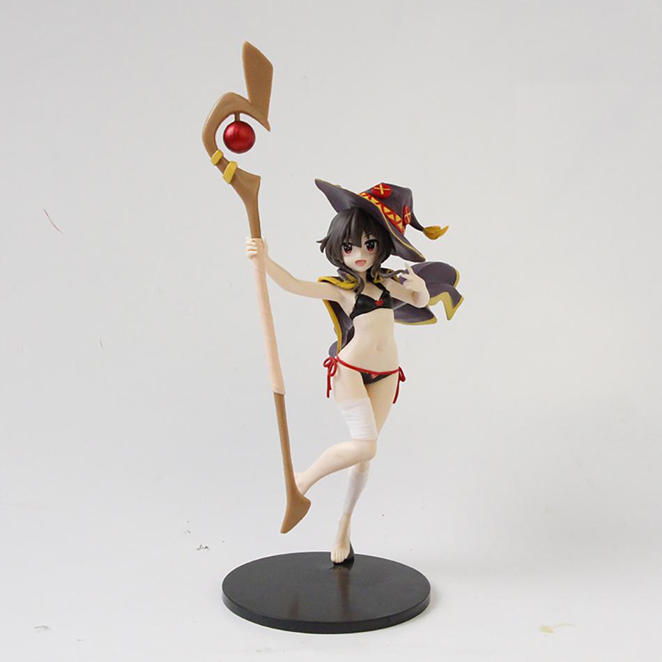 Megumin Swimsuit Sexy Animation Girl Figure KonoSuba God s Blessing on this Wonderful World Adorable Figure Collector-Worthy Miniature Decor