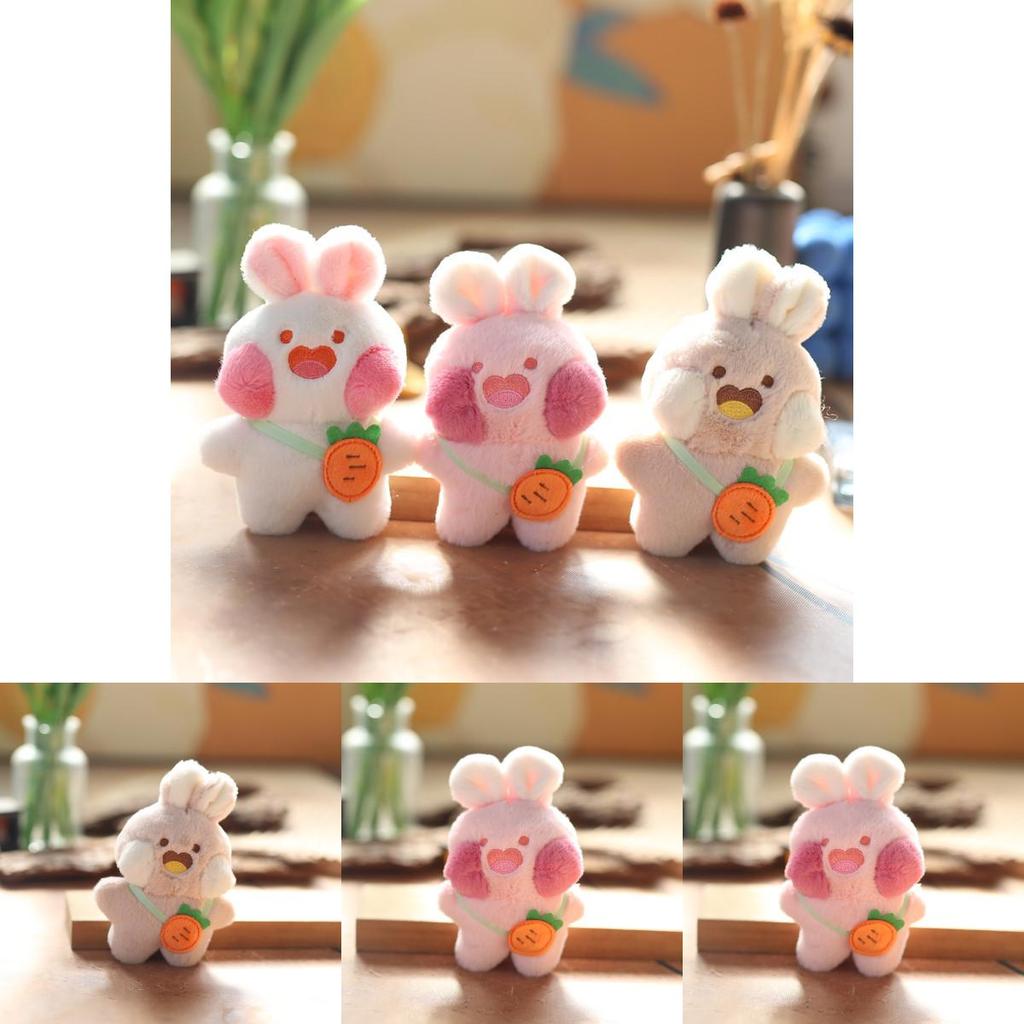 Adorable Cute Bunny Plush Toy Adornments Perfect For Bags Keychains And Gifts