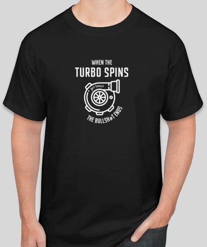 

TURBOCHARGER Motor Sport Racing T Shirt Size Tshirt T-Shirt S разноцветный