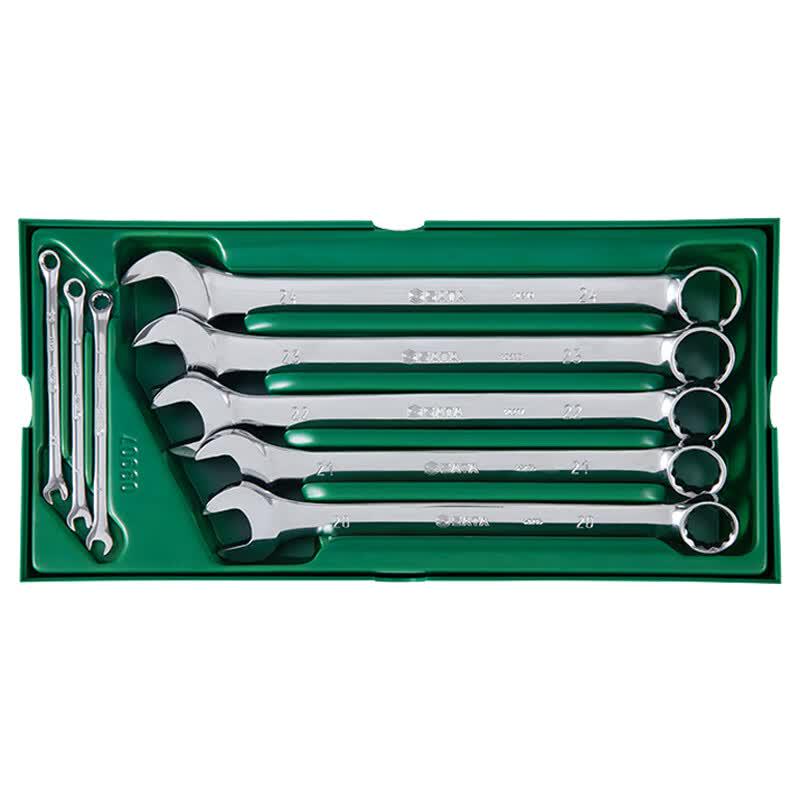 SATA 09907 8-Piece Dual-Purpose Wrench Set