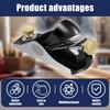 Wood Planer Carbon Steel Mini Hand Planer with Adjustable Cutting Depth Design Universal Woodworking Tool for Trimming Polishing