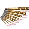 Titanium-Coated High-Speed Steel Spiral Tap Threading Tool