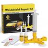 Windshield Car Crack Repair Kit DIY Window Mobile Screen Kit Cure Glue Car Glass Scratch Crack Repair Accessories Clean Neat