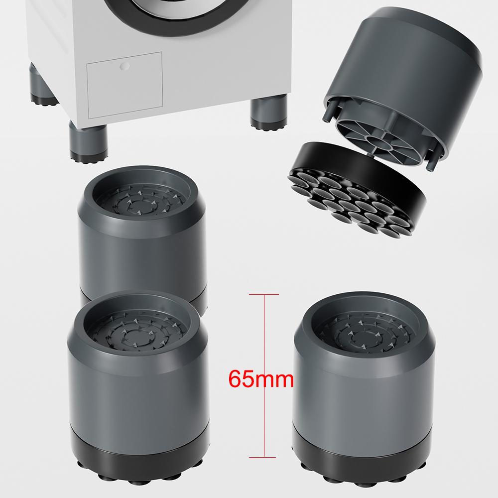 

Антивибрационные накладки для стиральной машины с сильной адсорбционной присоской, поддерживающей стиральную машину, приподнятая ножка защищает стиральную машину