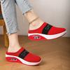 Fashion Slip-On Women'S Walking Sandals Breathable Mesh Casual Shoes Arch Support Knit Shoes Thickened Soft Sole Zapatillas De Mujer