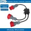 Waterproof Industrial Plug Socket Connector IP67 - 16A/32A, 3/4/5 Pin