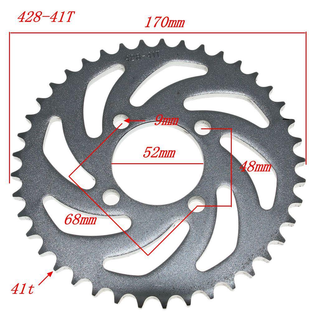 420 96/100/104/108/110/132/140Links Motorcycle Drive Chain Link For 50 70cc 90cc 110cc 125cc 140cc 150cc Pit Dirt Quad ATV Bike