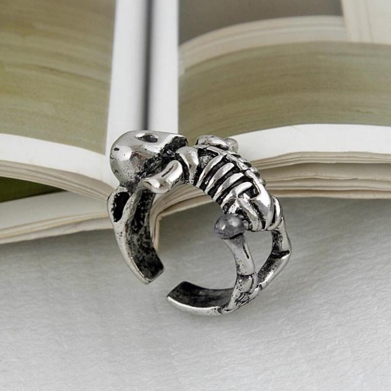 Punk Style Skull Ring