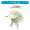 Spring Plaids Headscarf Hat Soft and Breathable Checkered Scarf Hat for Everyday Use and Vacation Outdoor Camping  Pink
