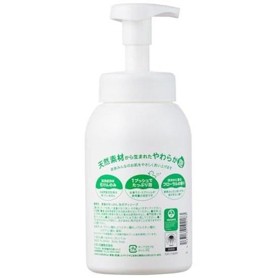 MIYOSHI Family Soap Foam Body 600mL Floral Scent