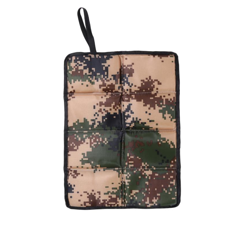 Folding Camping Mat Portable Outdoor Oxford Cloth Waterproof Foam Sitting Prevent Dirty Hiking Small Seat Pad