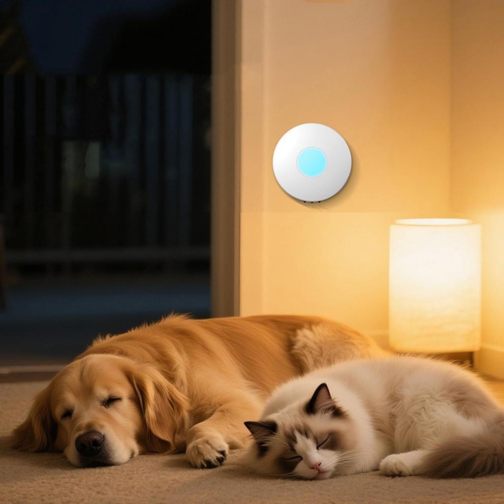 Air Purifier for Pets Rechargeable Air Purifier Quiet Pet Odor Eliminator for Indoor Home Car Bathroom Kitchen Bedroom