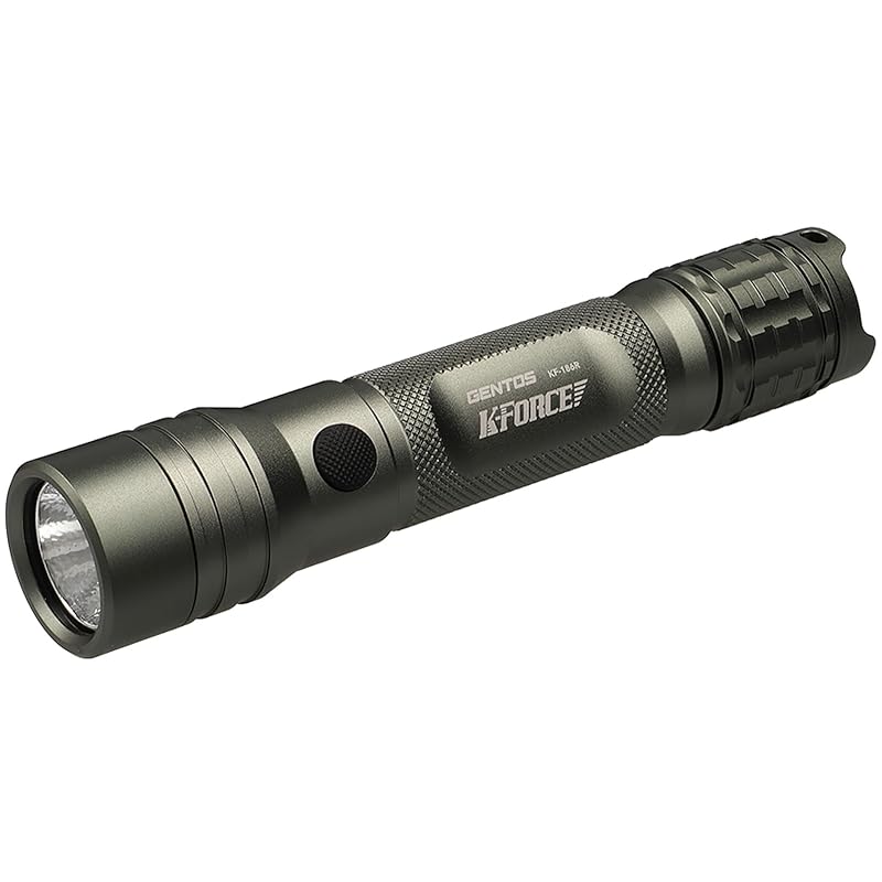 

GENTOS LED flashlight USB rechargeable [Brightness 1200 lumens/Practical lighting for 4 hours/Dust resistant/1m waterproof] Uses dedicated