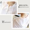 With Slub Room White [FARFADET] Short-sleeved T-shirt Hood, Material, Thin, Women's Hoodie, Spring, Summer, Fall, Casual, Simple, Cut-and-sew,